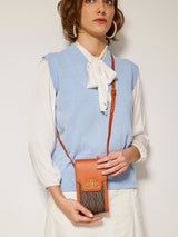La Luna Monogram Pouch Bag