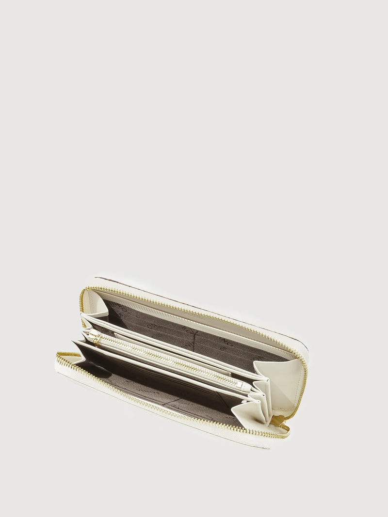 Ciccio Monogram Long Zipper Wallet