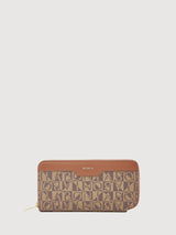 Ciccio Monogram Long Zipper Wallet