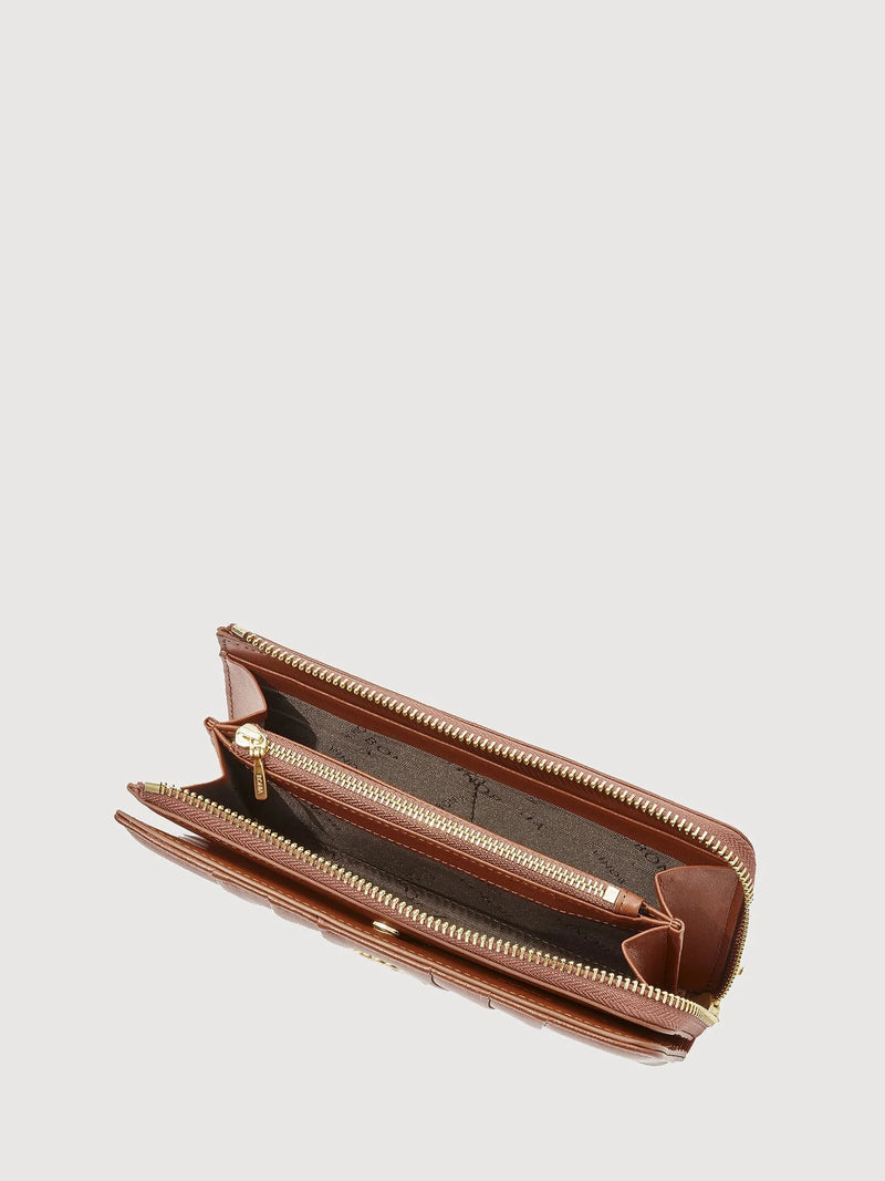 Croissant Long Zipper Wallet