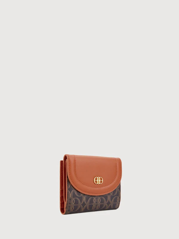 La Luna Monogram 2 Fold Short Wallet