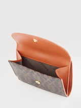 La Luna Monogram 2 Fold Short Wallet