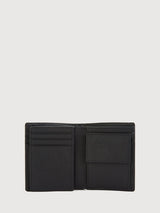 Matteo Vertical Cards 3 Fold Short Wallet with Coin Compartment