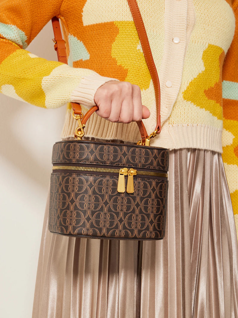 La Luna Monogram Satchel Bag