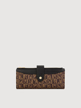 Adriana Monogram Large 2 Fold Long Wallet