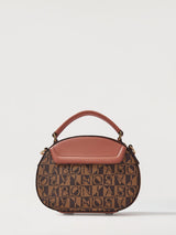 Estela Monogram Rounded Satchel
