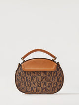 Estela Monogram Rounded Satchel