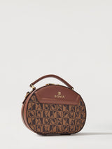 Estela Monogram Rounded Satchel