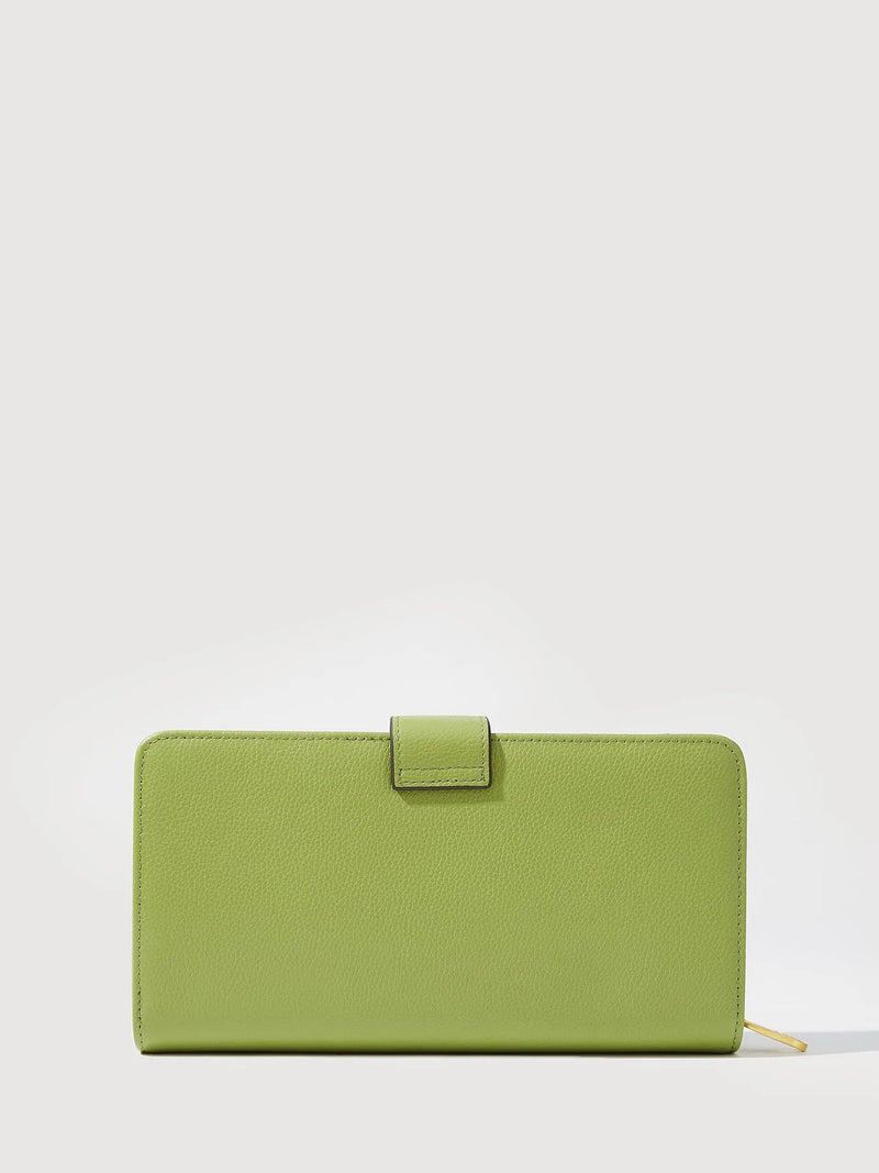 Fontaine 2 Fold Long Zipper Wallet