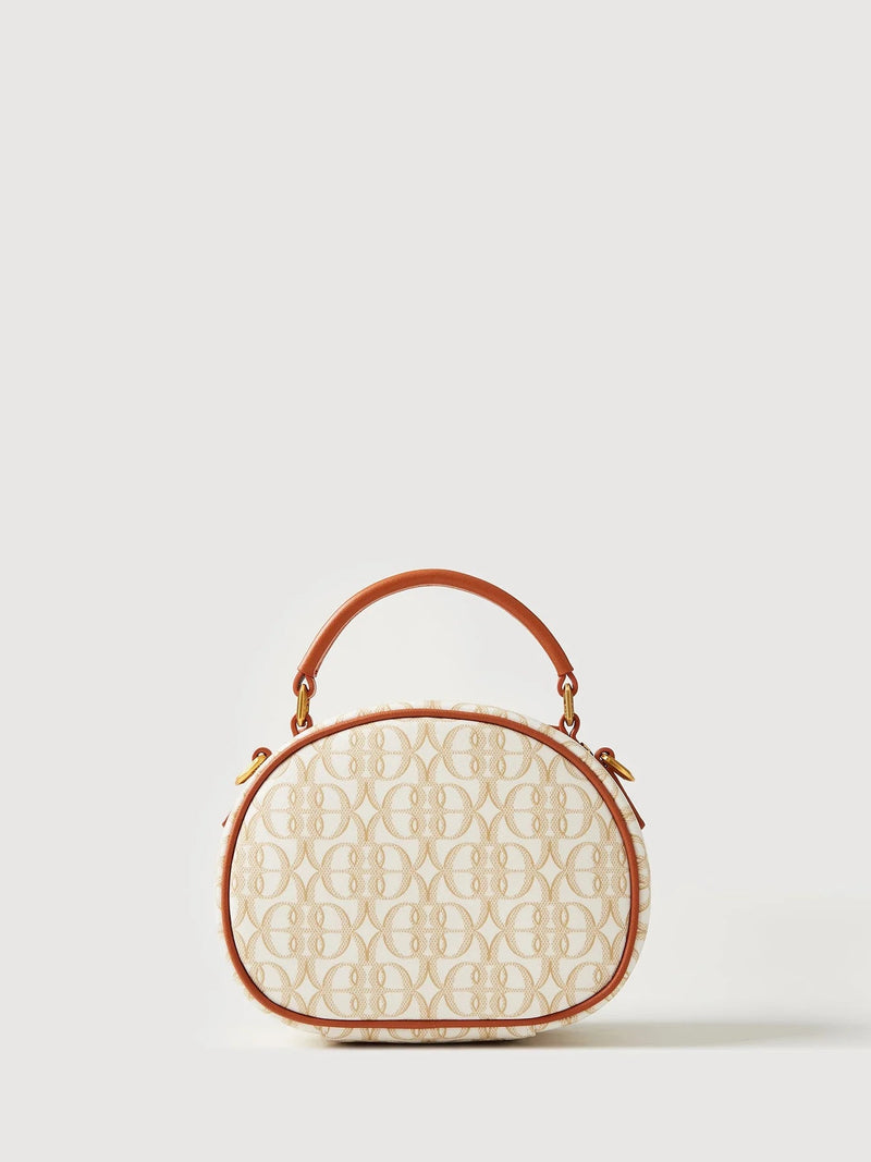 La Luna Monogram Round Crossbody Bag