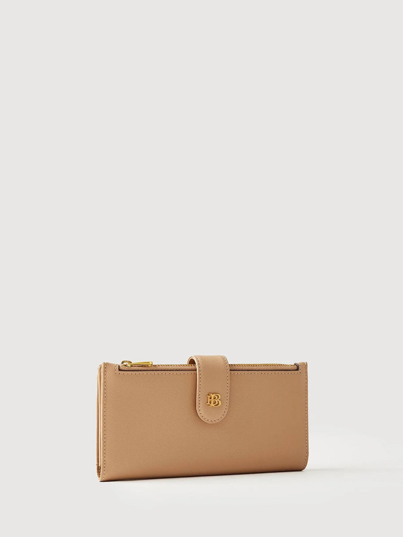 Sylvie 2 Fold Long Zipper Wallet